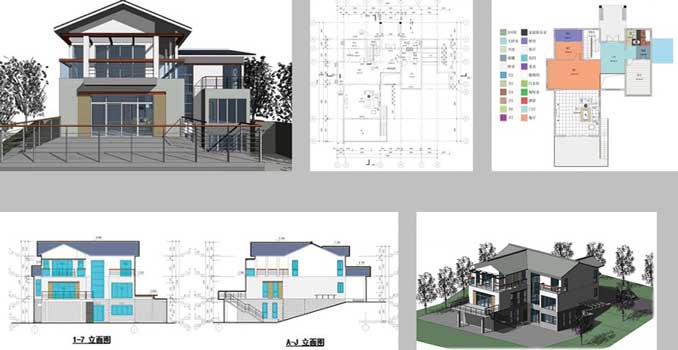 培训模块 模块一 revit 方案设计及建筑表现--小别墅案例